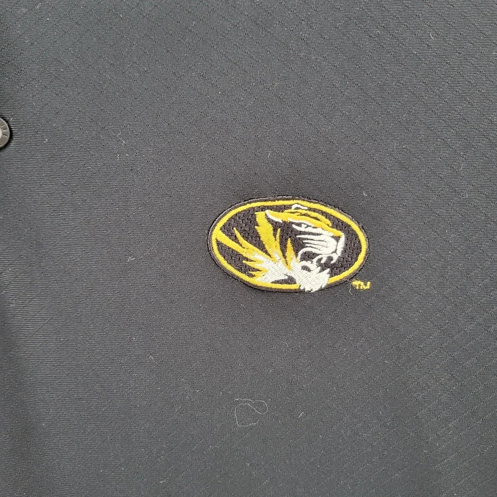 Vintage Nike Mizzou‎ Tigers Shirt Mens 2xl Dry Fit Polo University Missouri NCAA